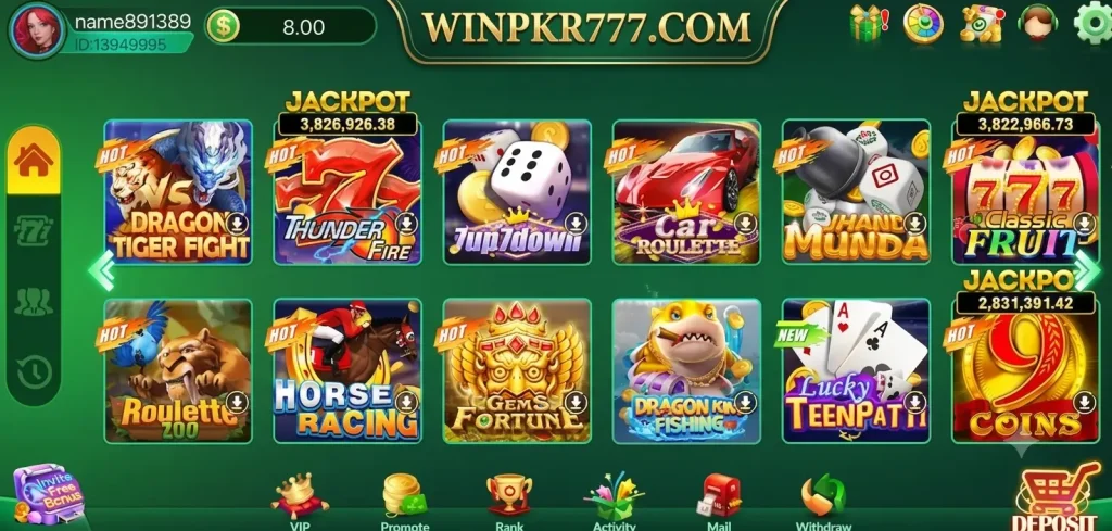 WINPKR777-Game