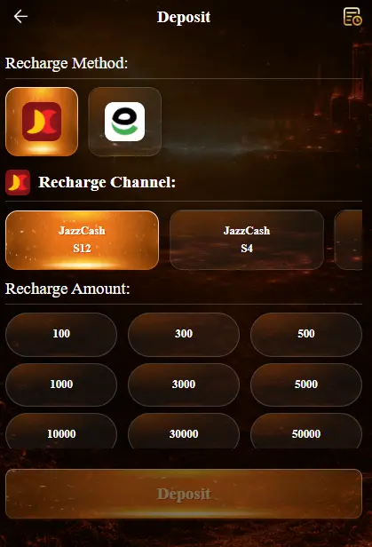 33rs game deposit