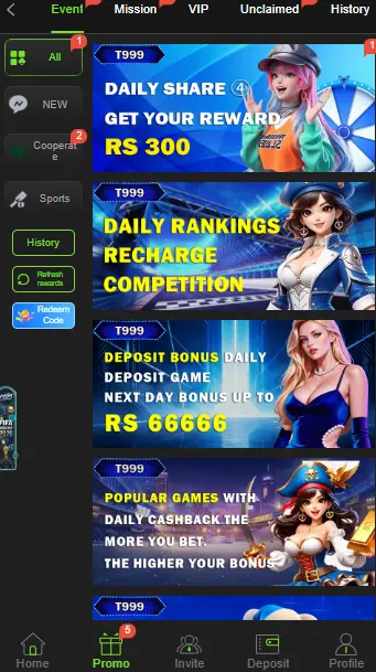 T999-game promo