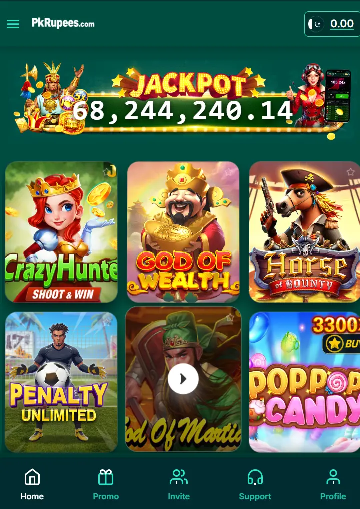 PkRupees Game